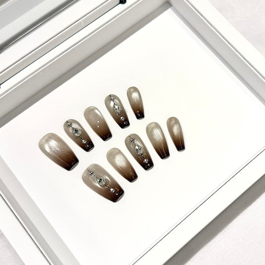 🤎咖啡漸變貓眼