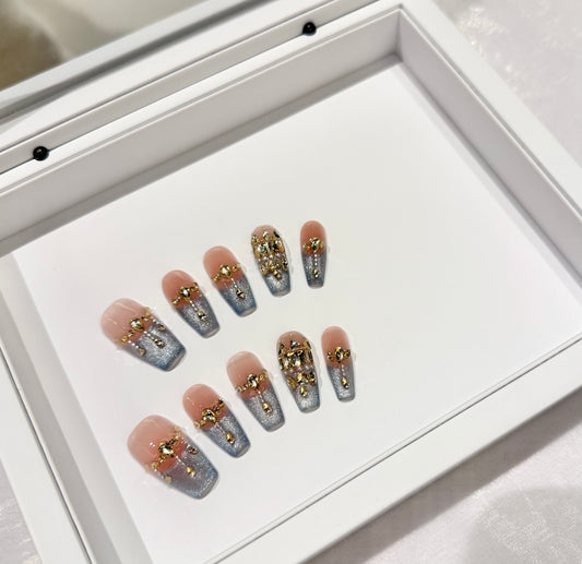 🩵冰藍細晶貓眼