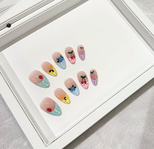 ❤️甜美3D水果法式