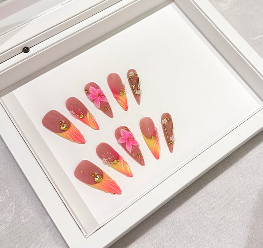 🏝️夏日立體花花🌺3️⃣