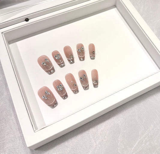 貓眼雙法式邊✨