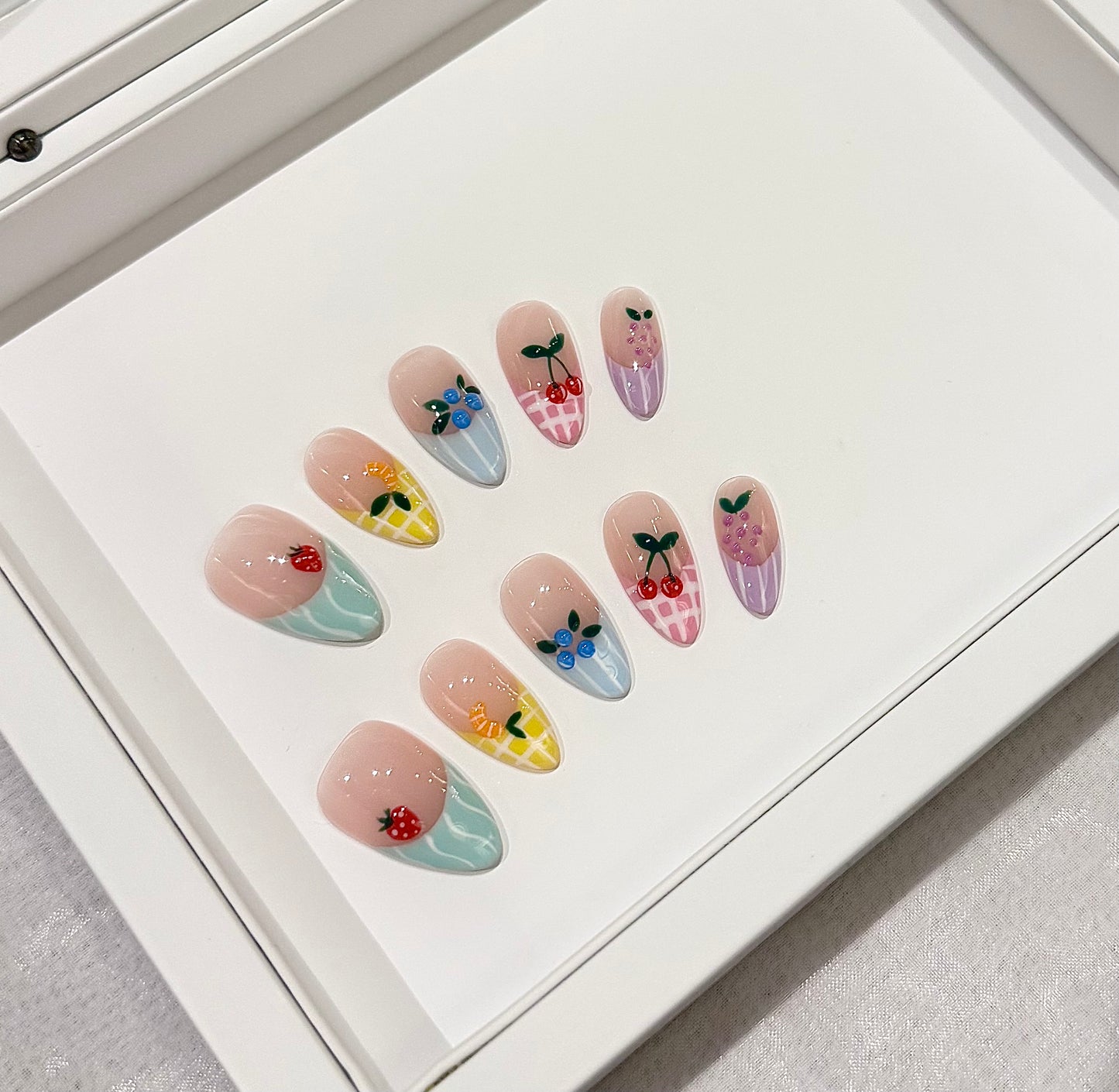 ❤️甜美3D水果法式